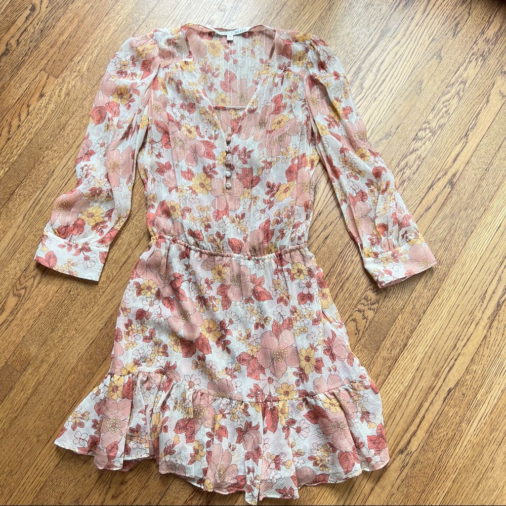 Veronica Beard Floral Summer Dress.